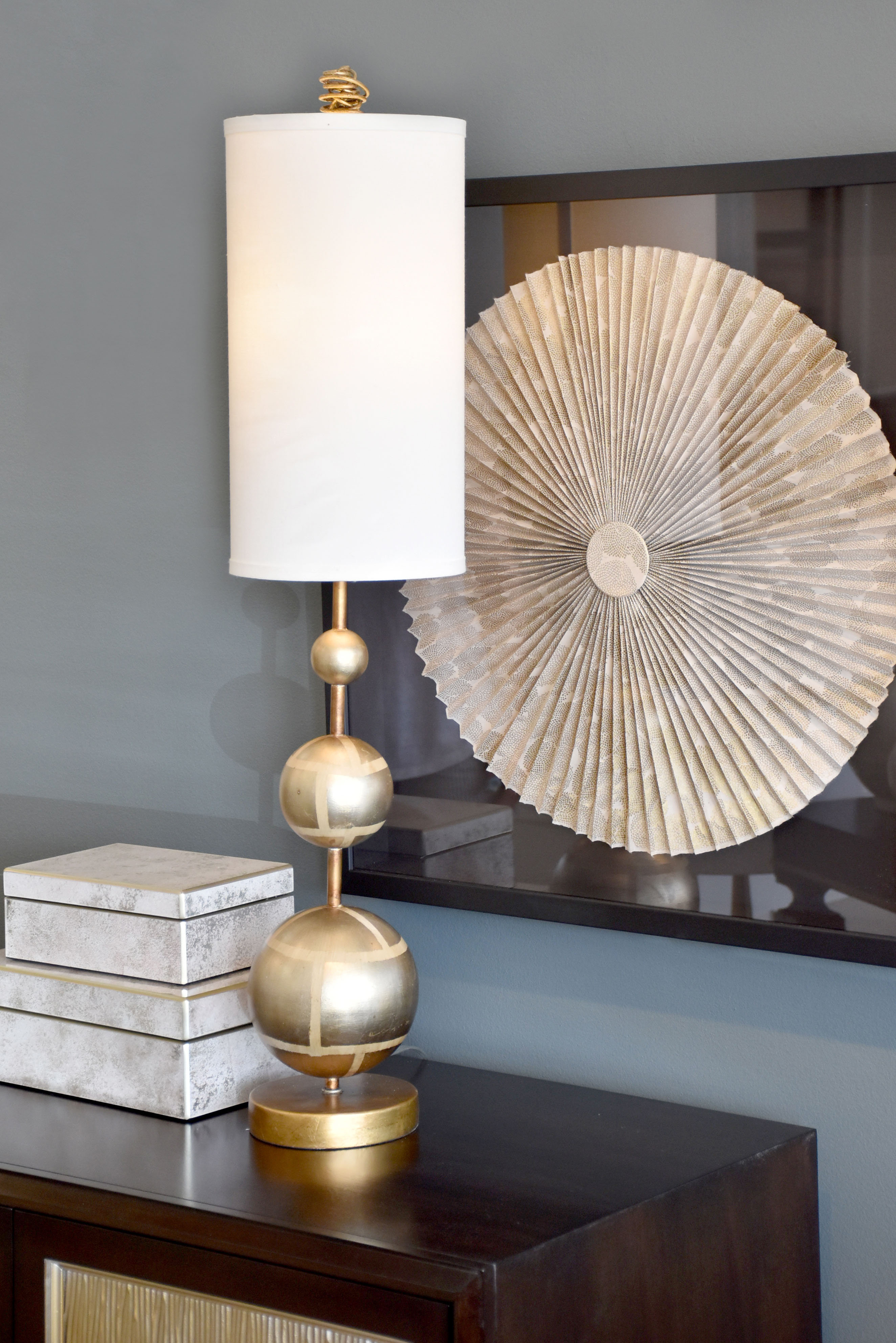 Orb Shaped Home Decor Accessories Reference: Orren Ellis Cobbs Buffet Table Lamp Classic Orb Shape Reviews