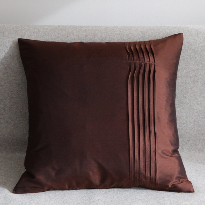 Sweetbriar Square Cushion, Chocolate