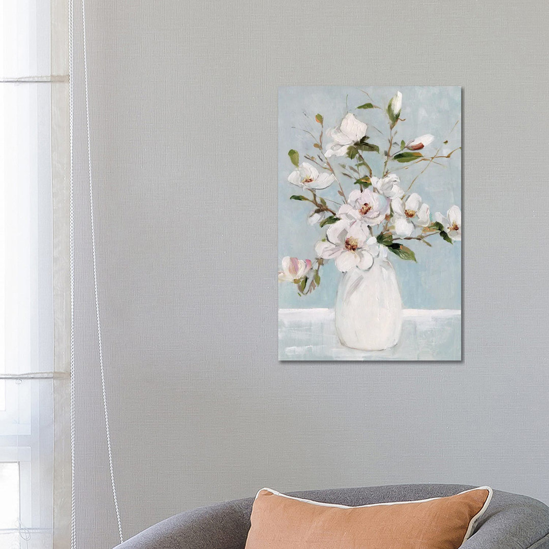 Magnolia Charm von Sally Swatland - Galerie-verpackte Leinwand Giclée auf Leinwand