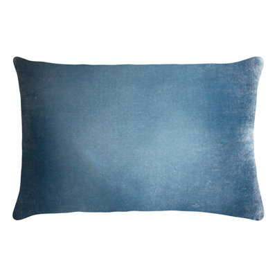Ombre Square Velvet Pillow Cover & Insert