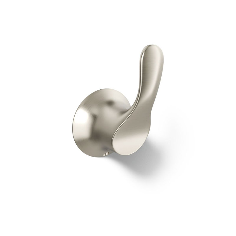 Simplice Robe Hook, Vibrant Brushed Nickel