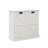 Two-Compartment Tilt-Out Laundry Sorter Cabinet
