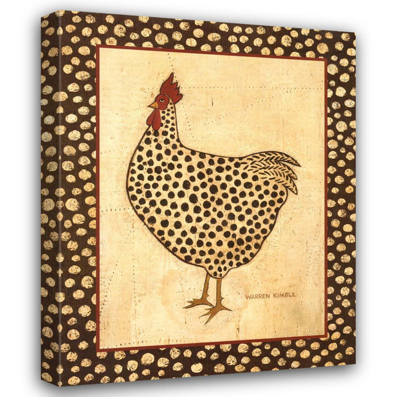Spotted Chicken, 24" H x 19" W