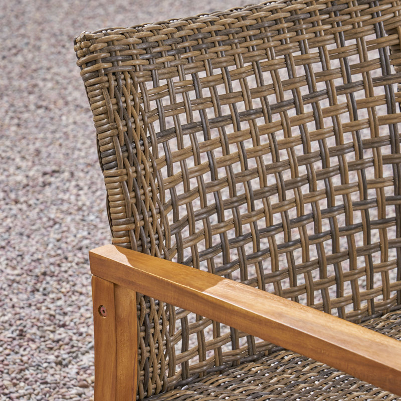 Raynor 4 - Person Patio Conversation Set, Gray