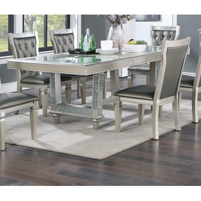 Mithusha Solid Wood Dining Table