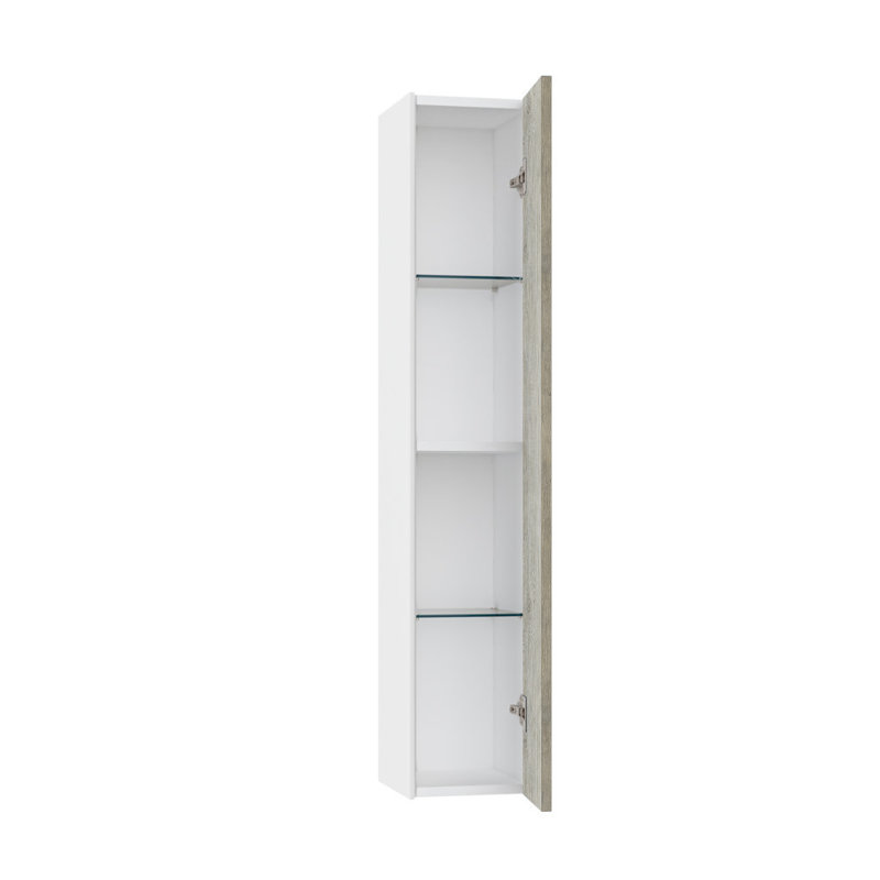 Dorcus Linen Cabinet, Arctic Pine