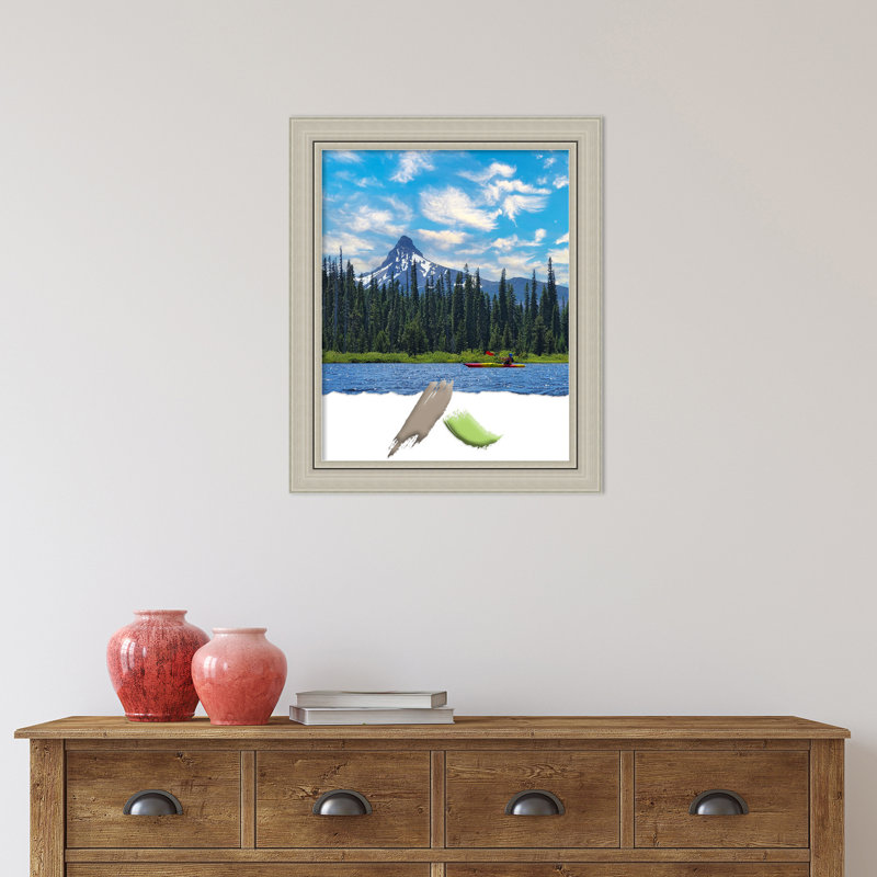 Cadre pour photo simple Ashaud, 16 po x 20 po, Argenté