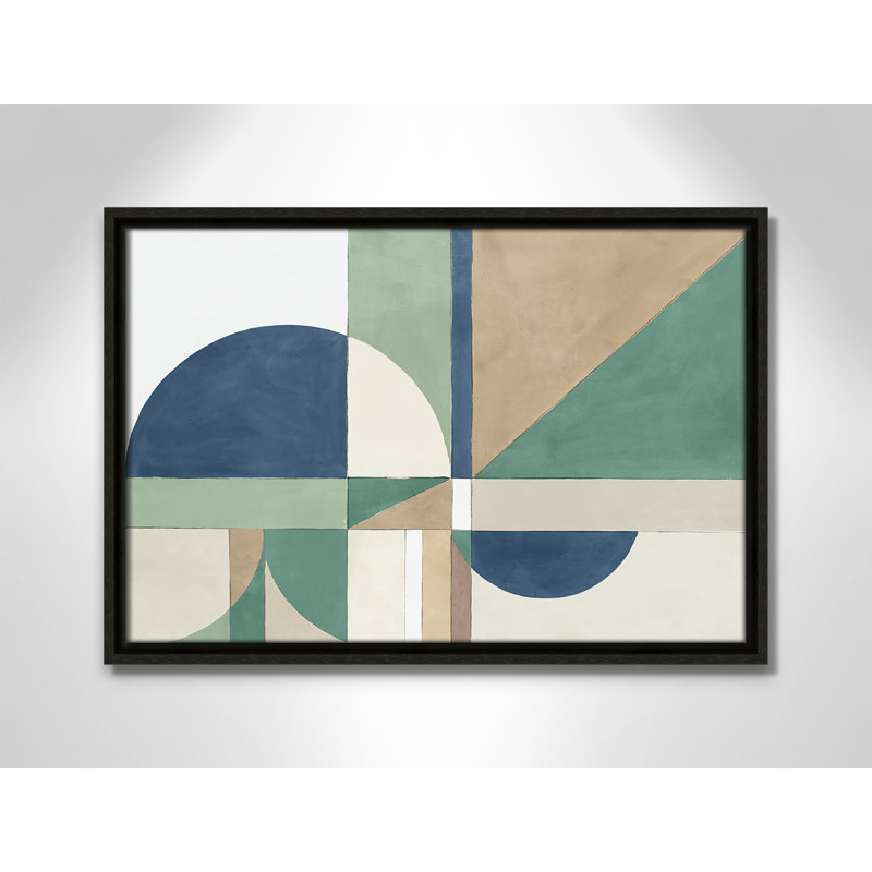 Floater Frame Canvas, 13.5" H x 19.5" W x 2" D, Espresso Framed