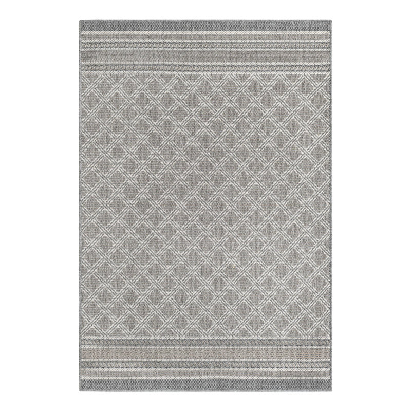 Indoor/Outdoor Trellis Area Rug, Rectangle 4'1" x 6'1"