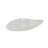 Capiz Shell Natural Leaf-shaped Plate 4x7x1"