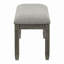 Banc de salle à manger en bois 1pc