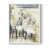 White Single Picture Framed