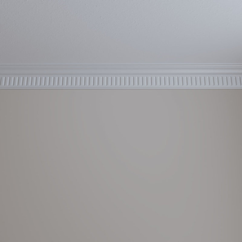 Viceroy White Polyurethane Crown Moulding 94.5"