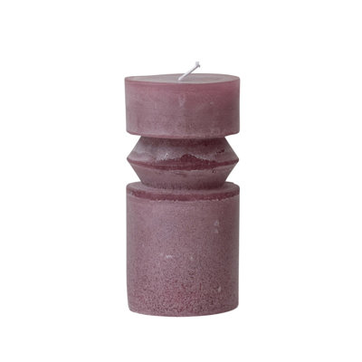 Unscented Totem Pillar Candle