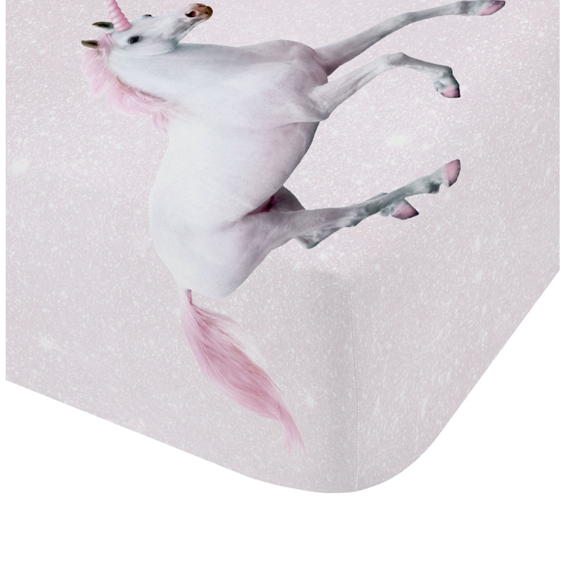 Enchanted Unicorn Fitted Sheet, Double (4'6)