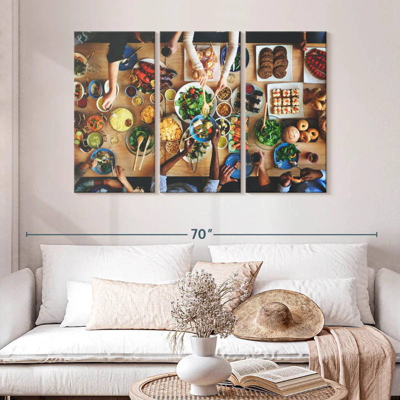 Yarlin Dinner Party, 32" H x 50" W
