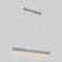 Lenka 1 - Light Brushed Aluminum LED Single Pendant