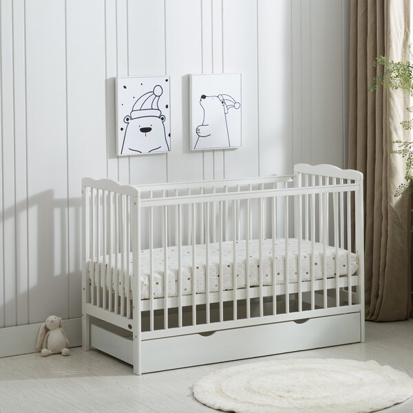 Mack + Milo Chenoweth Cot Bed with Mattress & Reviews | Wayfair.co.uk