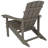 Commercial All-Weather Poly Resin Wood Adirondack Chair-26311003