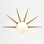 1 - Light LED Flush Mounted Sconce