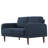 51.6" Linen Square Arm Loveseat-1656689903