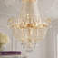 Lustre moderne encastré de style Empire français, 12 lumières, or, en cristal K9, 22 pouces.-1120962494-1120962488