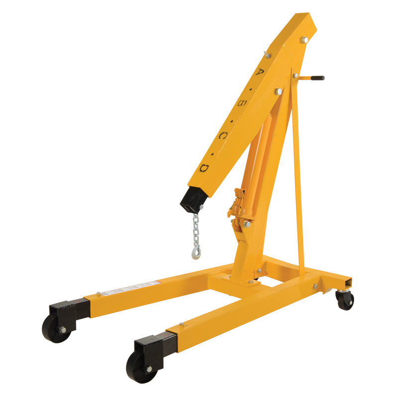 Engine Hoist, 61" H x 31.75" W x 54.5" D
