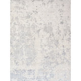 Beverly Geometric Area Rug in Grey / Beige