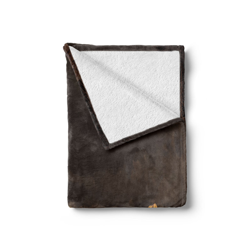Hand Woven Throw Blanket, 50" W x 70" L