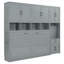Lit escamotable simple, lit escamotable avec placard, tiroirs et bureau