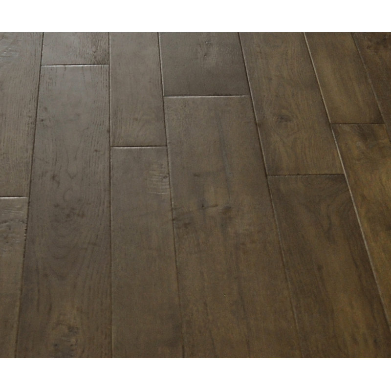 Revêtement de sol en bois franc hickory 5/9 po x l 4-random width x varying, Stonehaven