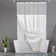 Harnage Shower Curtain with Hooks Included and with Liner Included