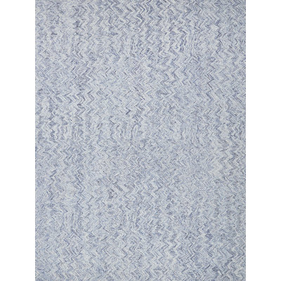 Exquisite Rugs Veneta Handmade Hand-Tufted New Zealand Wool On Canvas Blue Area Rug