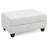 Revere Ottoman, White-352803525