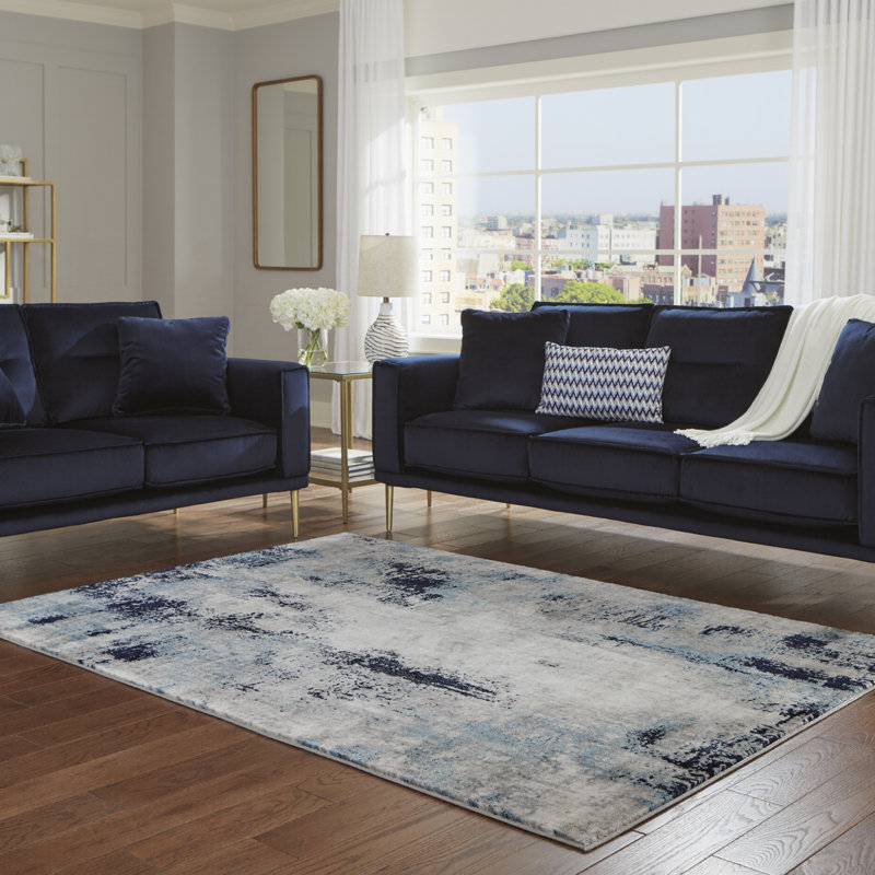 Abstract Indoor Rug, Rectangle 5'3" x 7'3"