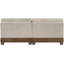 Causeuse modulaire en tissu de chenille 80 po Turin-1342425922-1342425932