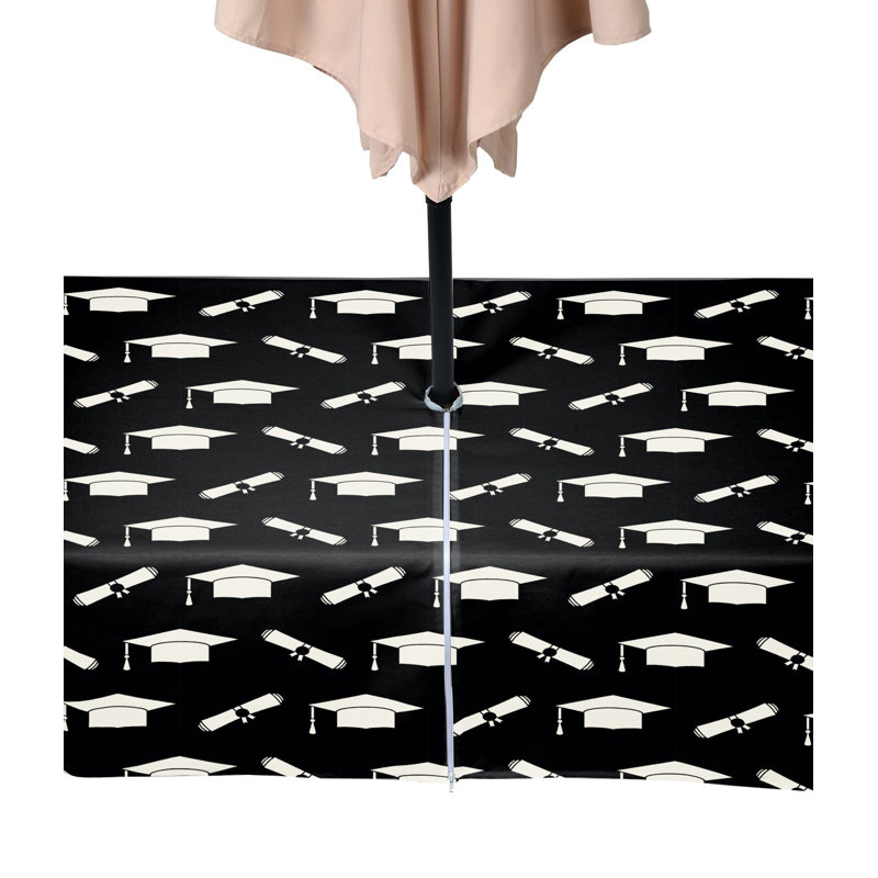 Geometric Graduation Tablecloth, 120" x 60"