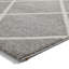 Eielt area rug Machine Woven Rectangle Greay/Cream-856785919