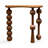 Nut-brown Solid Wood Console Table-438137832