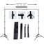 New Adjustable Background Support Stand Photography Video Backdrop Kit