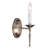 Vintage 1-Light Wall Sconce, 4.25" Height, Steel Base Material.-727852097