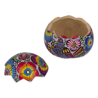 Boîte décorative gourde jardin song Munk