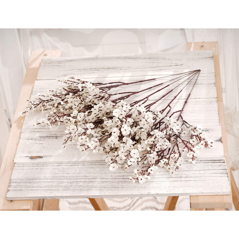 Arrangement floral maison de mariage, Blanc