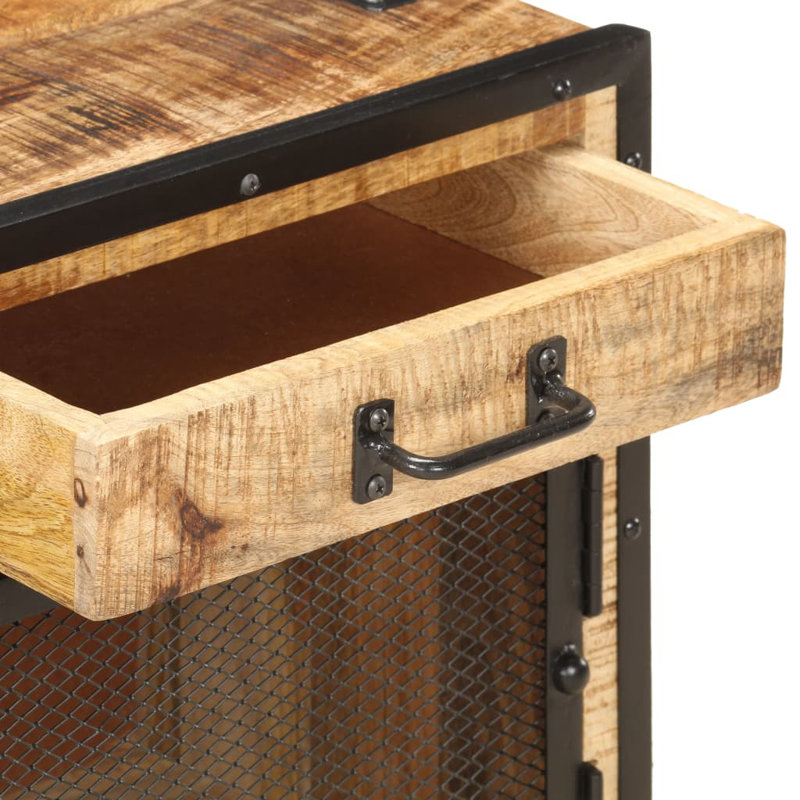 Kimes 43cm W Bedside Table