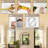 Asymmetrical Metal Framed Wall Mirror-1695684443-1695684441
