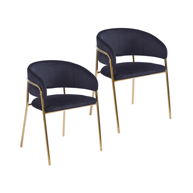 Cardi Upholstered Dining Chair, Black