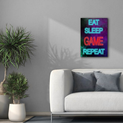 «Game On 6» par Danhui Nai, art mural sur toile