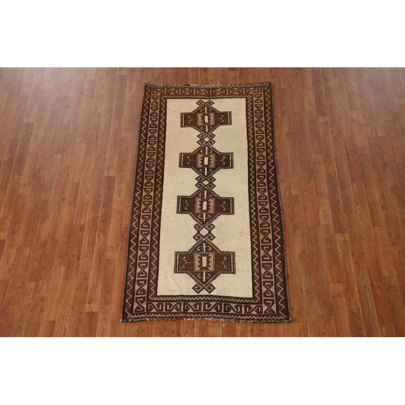 Tapis géométrique Gabbeh 3x6