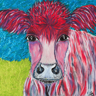 « pinky jersy » par france gilbert, reproduction d’art sur toile tendue