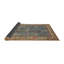 Tapis bleu/brun traditionnel Hadeya-1852335068